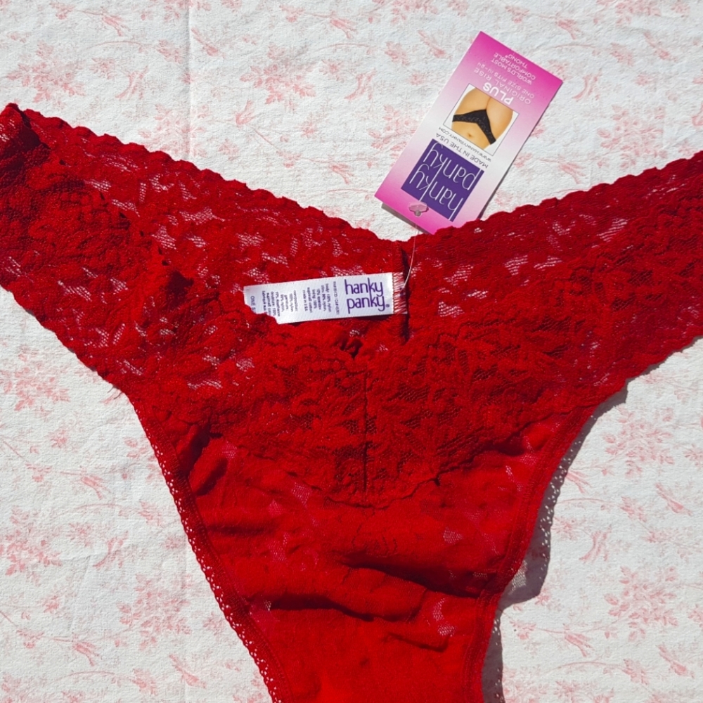 NWT plus sized thong